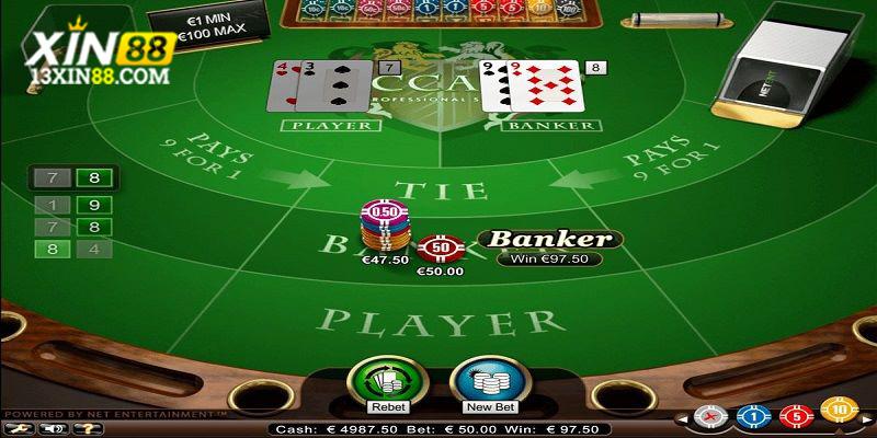 Cách để trải nghiệm game Baccarat ở Xin88