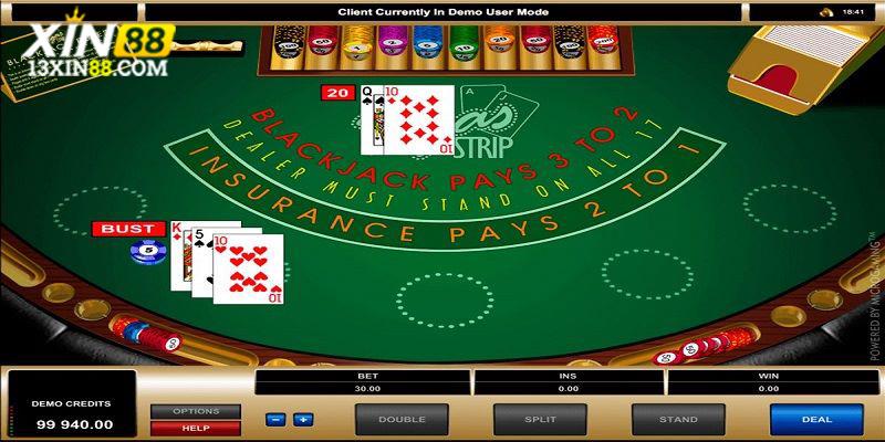 Tìm hiểu sơ lược về mục Blackjack tại Xin88