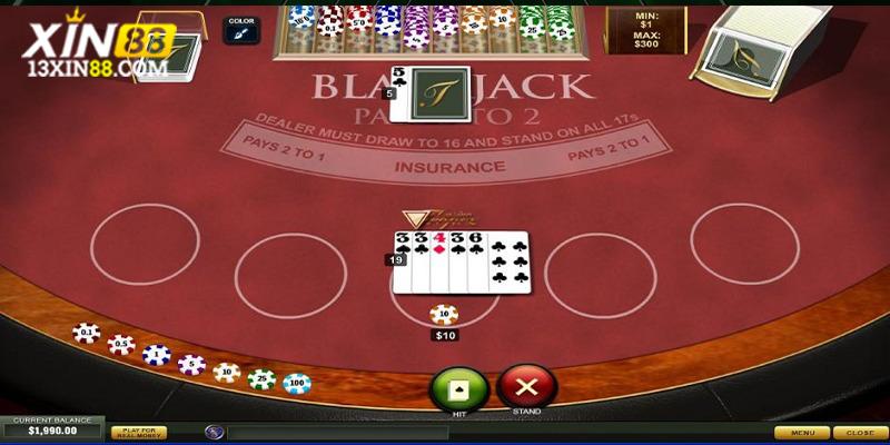 Luật lệ cần biết khi tham gia vào Blackjack tại Xin88